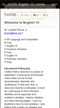 Mobile Screenshot of aosrenglish10.wikispaces.com