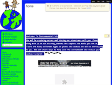 Tablet Screenshot of environmentalkids.wikispaces.com