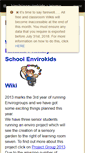 Mobile Screenshot of kimihiaenvirokids.wikispaces.com