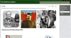 Desktop Screenshot of ib-history-revision.wikispaces.com