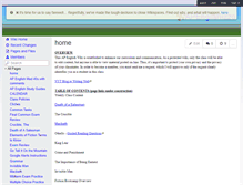 Tablet Screenshot of apenglishizzo.wikispaces.com
