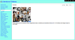 Desktop Screenshot of literaturachilena.wikispaces.com