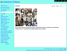 Tablet Screenshot of literaturachilena.wikispaces.com