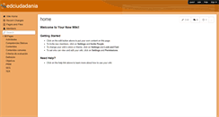 Desktop Screenshot of edciudadania.wikispaces.com