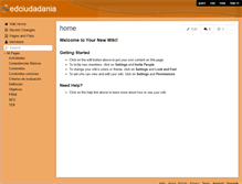 Tablet Screenshot of edciudadania.wikispaces.com