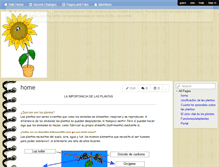 Tablet Screenshot of laimportanciadelasplantas.wikispaces.com