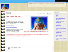Tablet Screenshot of jclear.wikispaces.com