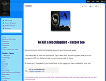 Tablet Screenshot of kpmockingbird.wikispaces.com
