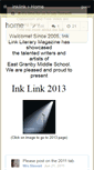 Mobile Screenshot of inklink.wikispaces.com