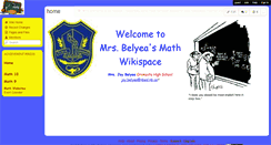 Desktop Screenshot of belyea.wikispaces.com