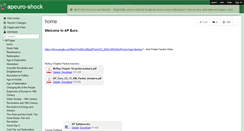 Desktop Screenshot of apeuro-shock.wikispaces.com