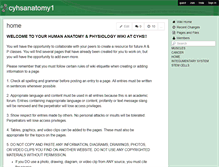 Tablet Screenshot of cyhsanatomy1.wikispaces.com