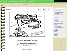 Tablet Screenshot of lenguayliteratura2esoc.wikispaces.com