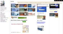 Desktop Screenshot of litcritpathfinder.wikispaces.com