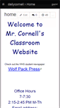 Mobile Screenshot of dailycornell.wikispaces.com