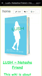 Mobile Screenshot of lush-book.wikispaces.com