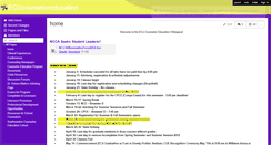 Desktop Screenshot of ecucounseloreducation.wikispaces.com