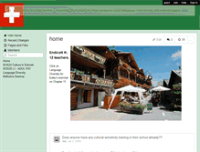 Tablet Screenshot of leysin.wikispaces.com