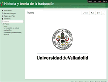 Tablet Screenshot of historia-teoria-traduccion.wikispaces.com