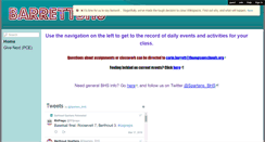 Desktop Screenshot of barrettbhs.wikispaces.com