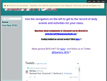 Tablet Screenshot of barrettbhs.wikispaces.com