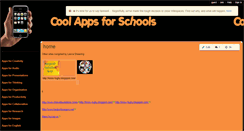 Desktop Screenshot of coolappsforschools.wikispaces.com