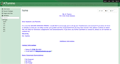 Desktop Screenshot of ktumino.wikispaces.com