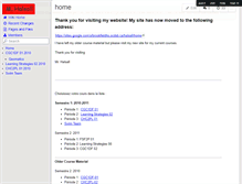 Tablet Screenshot of chalsall.wikispaces.com
