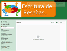 Tablet Screenshot of escrituracooperativa.wikispaces.com