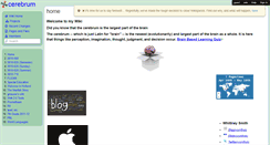 Desktop Screenshot of cerebrum.wikispaces.com
