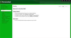 Desktop Screenshot of floresceibal.wikispaces.com