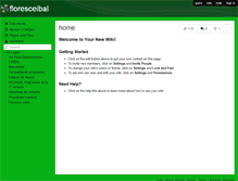 Tablet Screenshot of floresceibal.wikispaces.com