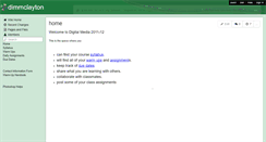 Desktop Screenshot of dimmclayton.wikispaces.com
