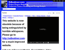 Tablet Screenshot of edbodmer.wikispaces.com