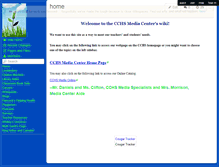Tablet Screenshot of cougarsconnect.wikispaces.com