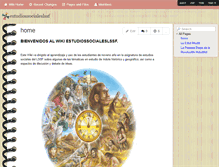 Tablet Screenshot of estudiossocialeslssf.wikispaces.com