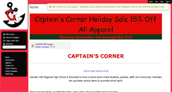Desktop Screenshot of captscorner-schoolstore.wikispaces.com
