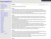 Tablet Screenshot of greatgatsby2.wikispaces.com