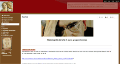 Desktop Screenshot of historiografiadelarte2.wikispaces.com
