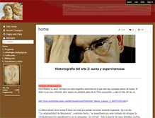 Tablet Screenshot of historiografiadelarte2.wikispaces.com