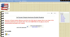 Desktop Screenshot of colegioamericano.wikispaces.com