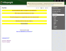 Tablet Screenshot of hilltopeight.wikispaces.com