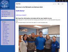 Tablet Screenshot of edgewoodpehealthandwellness.wikispaces.com