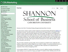 Tablet Screenshot of cbumarketing.wikispaces.com