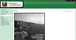 Desktop Screenshot of leadandlearn.wikispaces.com