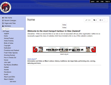 Tablet Screenshot of aotea.wikispaces.com