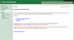 Desktop Screenshot of electronicabooks.wikispaces.com