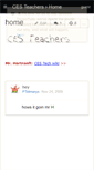 Mobile Screenshot of cesteachers.wikispaces.com