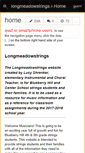Mobile Screenshot of longmeadowstrings.wikispaces.com