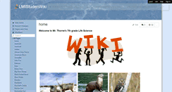 Desktop Screenshot of lmistudenwiki.wikispaces.com